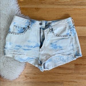 H&M high rise shorts
